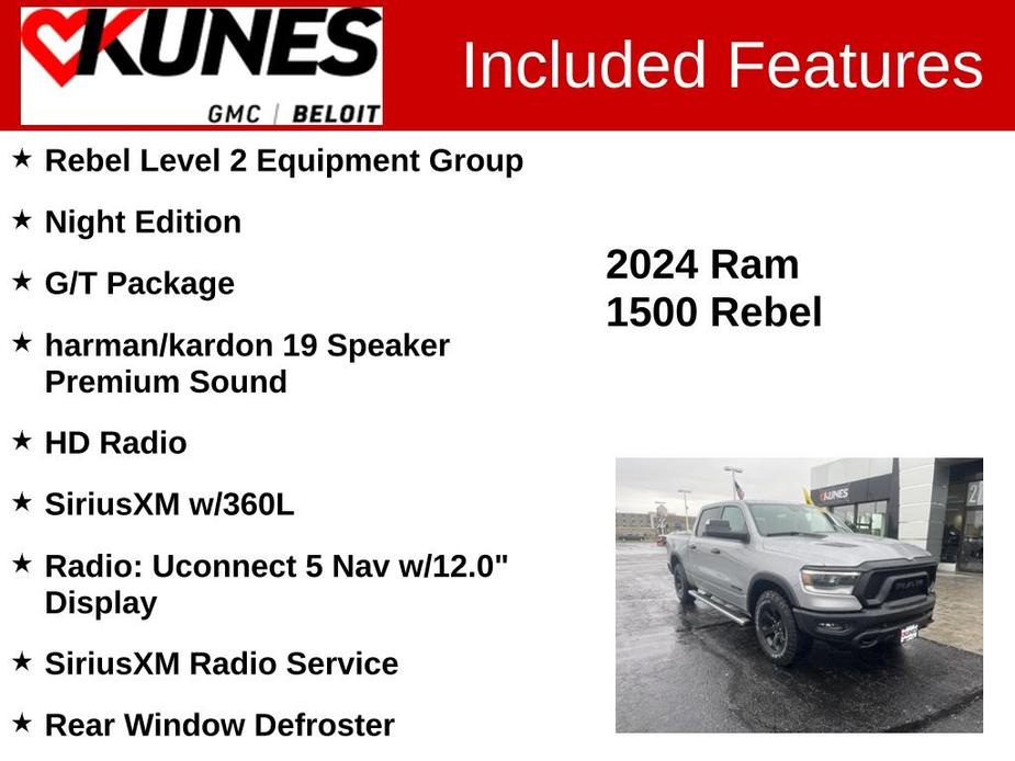 used 2024 Ram 1500 car, priced at $60,986