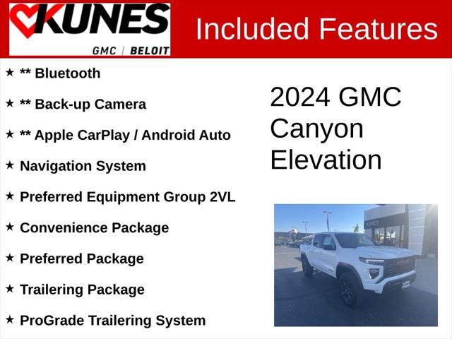 new 2024 GMC Canyon car, priced at $39,237