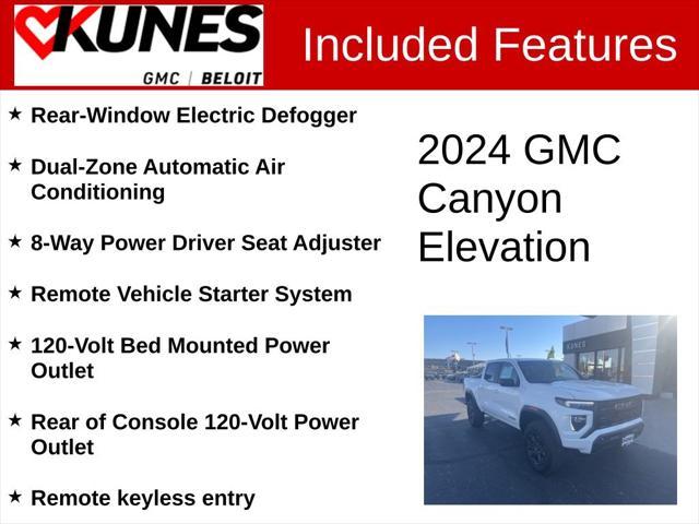 new 2024 GMC Canyon car, priced at $39,237