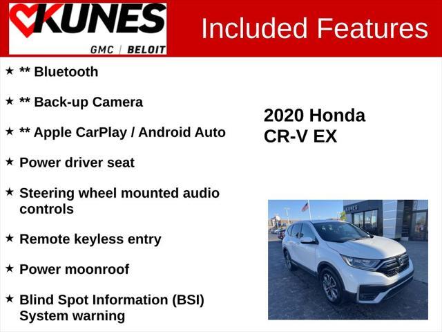 used 2020 Honda CR-V car, priced at $21,316