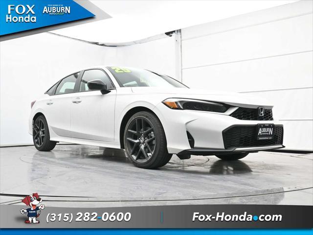 new 2025 Honda Civic Hybrid car, priced at $30,555