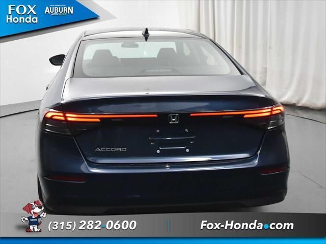 new 2024 Honda Accord car, priced at $31,005