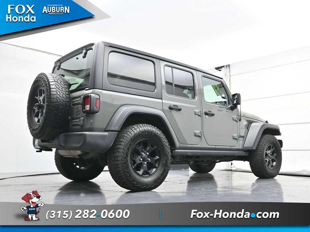 used 2020 Jeep Wrangler Unlimited car, priced at $22,894