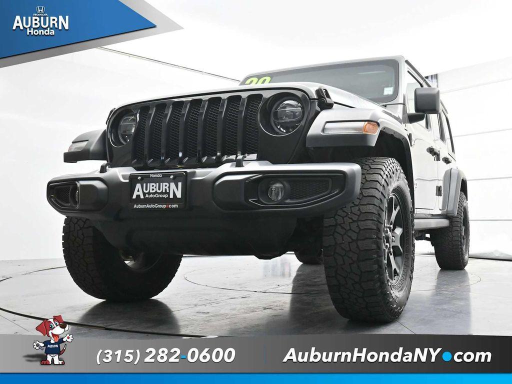 used 2020 Jeep Wrangler Unlimited car, priced at $18,999