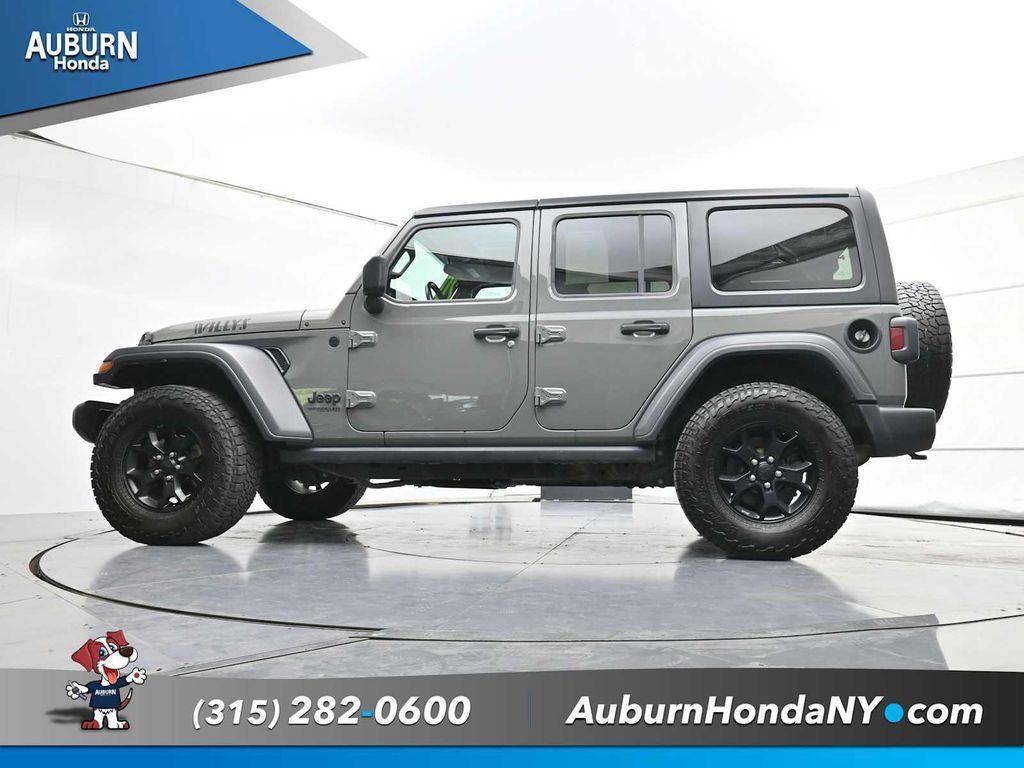 used 2020 Jeep Wrangler Unlimited car, priced at $18,999