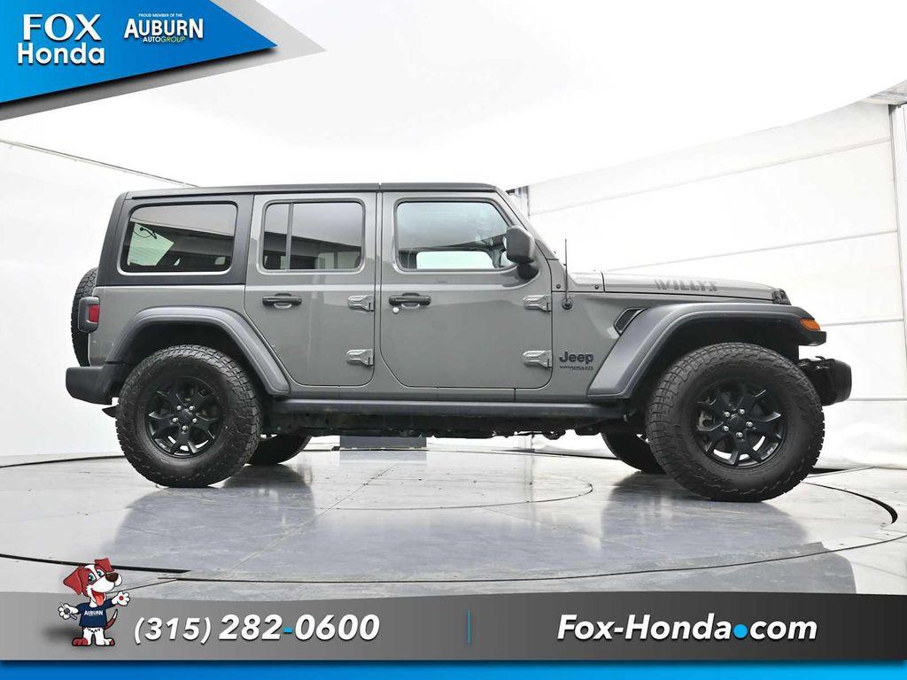 used 2020 Jeep Wrangler Unlimited car, priced at $22,894
