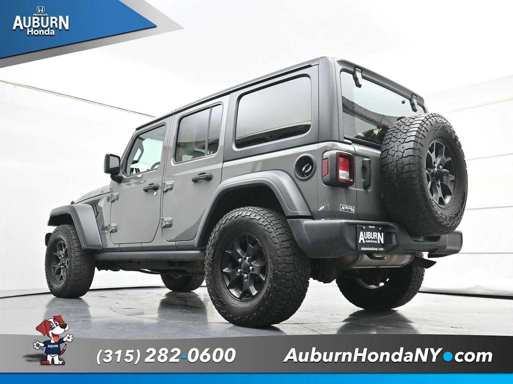 used 2020 Jeep Wrangler Unlimited car, priced at $18,999