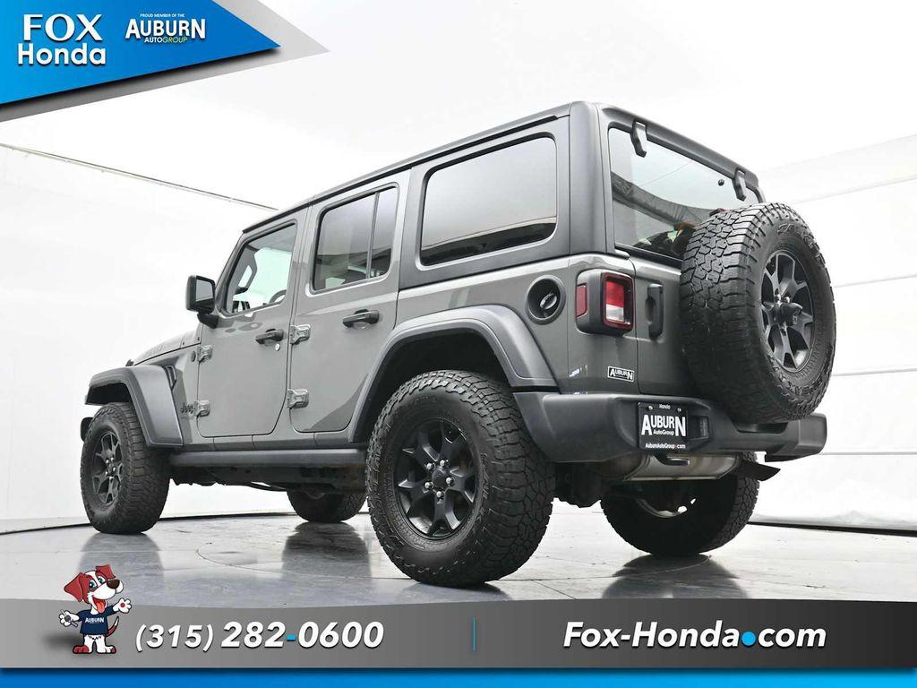used 2020 Jeep Wrangler Unlimited car, priced at $22,894