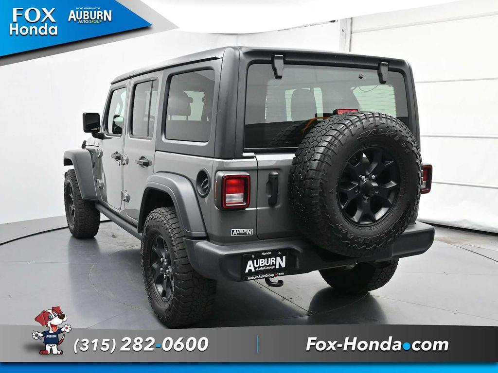 used 2020 Jeep Wrangler Unlimited car, priced at $22,894
