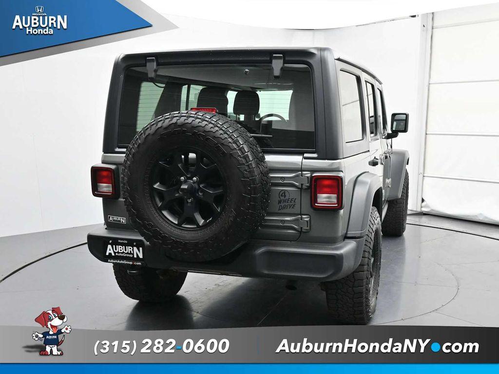 used 2020 Jeep Wrangler Unlimited car, priced at $18,999