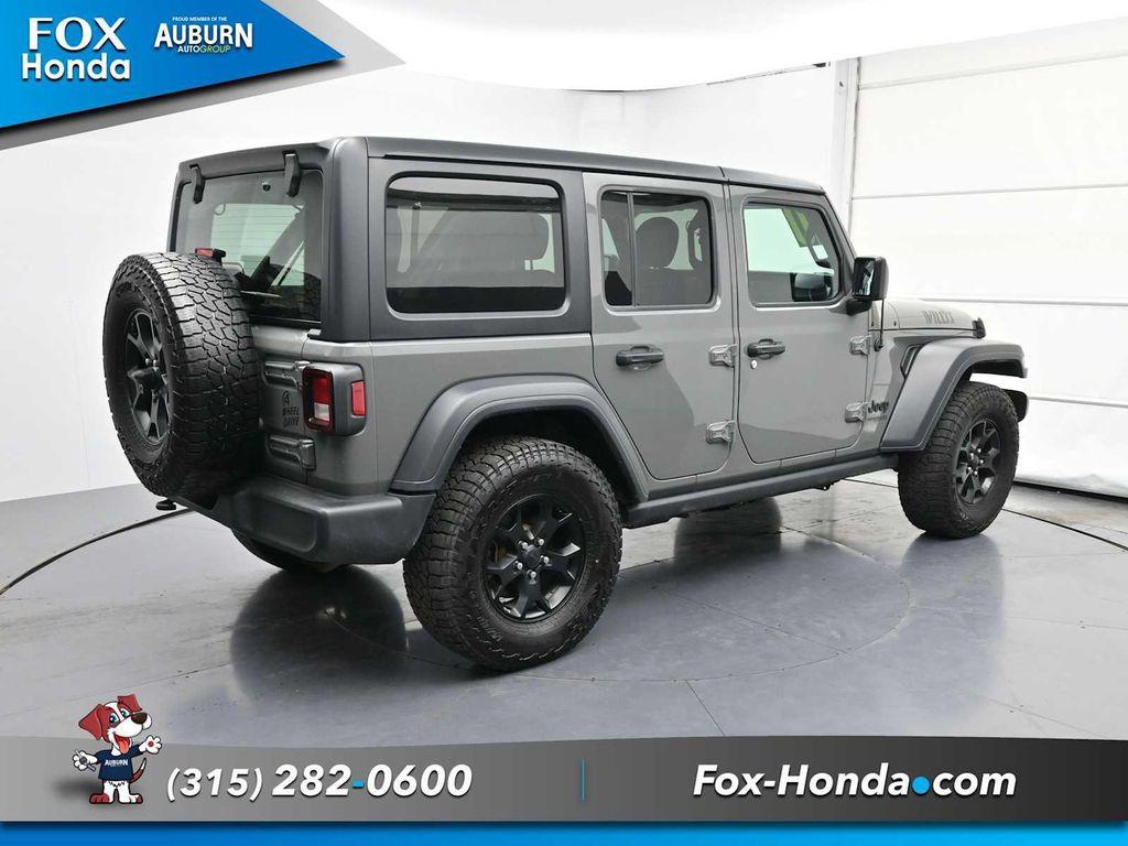 used 2020 Jeep Wrangler Unlimited car, priced at $22,894