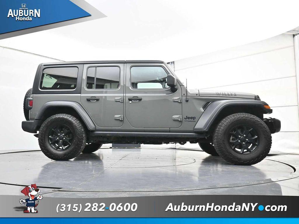 used 2020 Jeep Wrangler Unlimited car, priced at $18,999