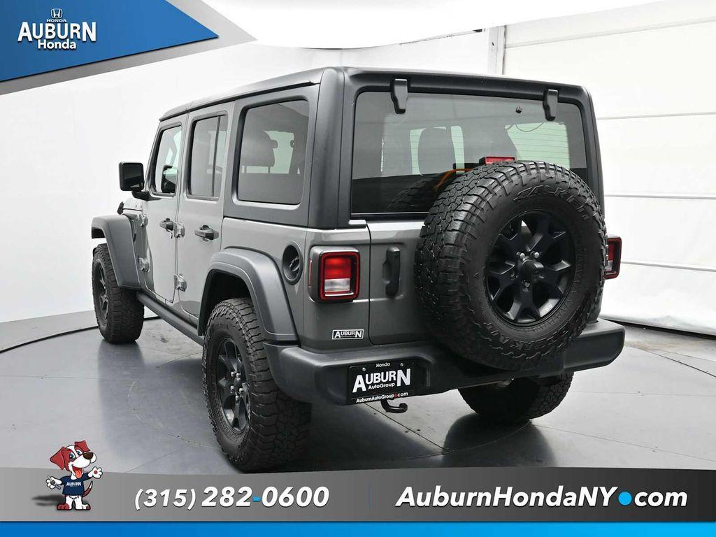 used 2020 Jeep Wrangler Unlimited car, priced at $18,999