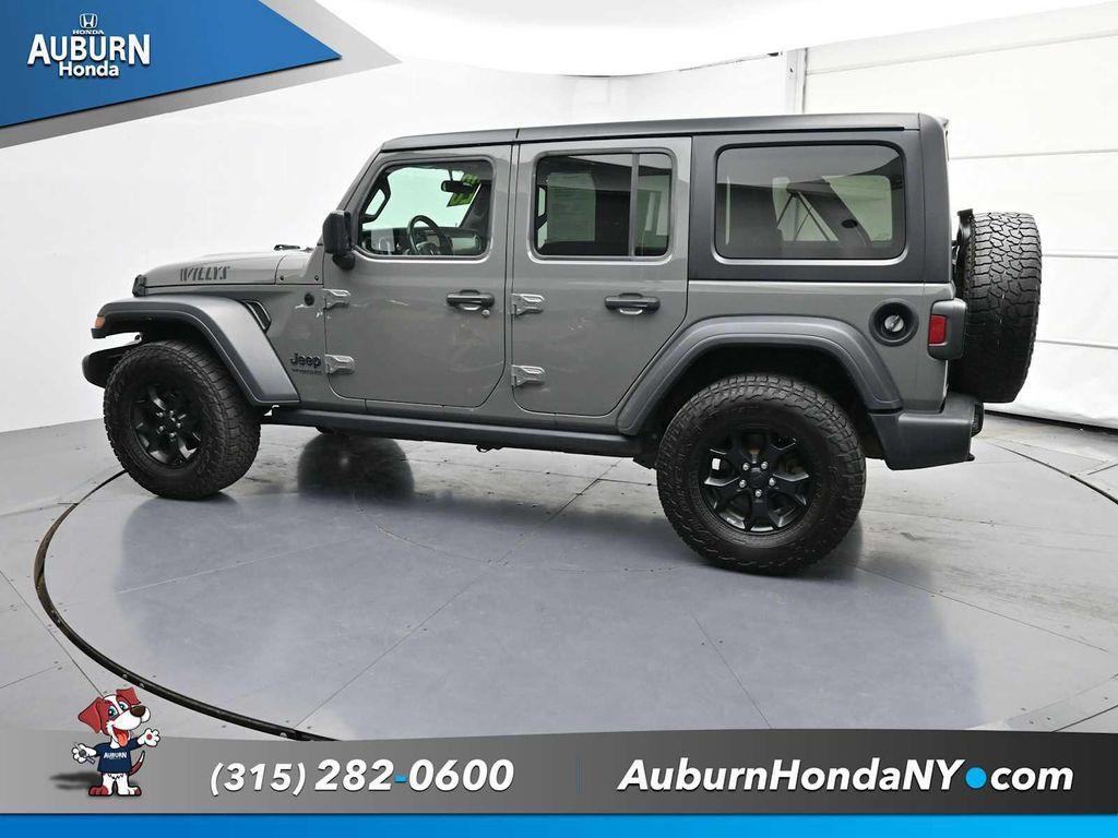 used 2020 Jeep Wrangler Unlimited car, priced at $18,999