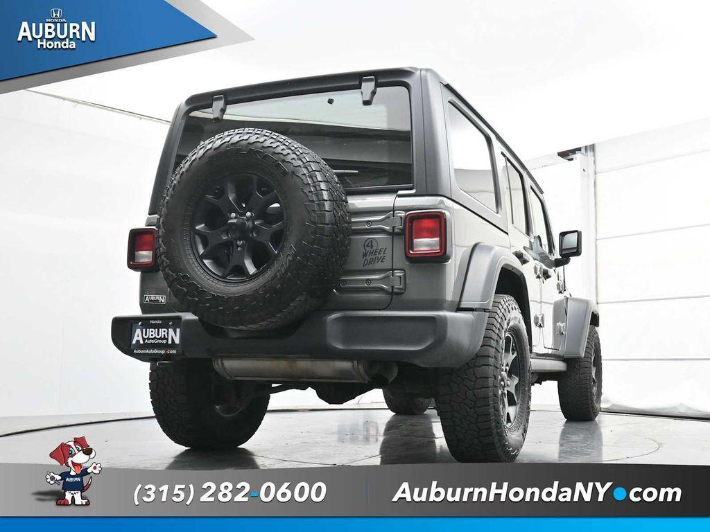 used 2020 Jeep Wrangler Unlimited car, priced at $18,999