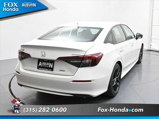 new 2025 Honda Civic Hybrid car, priced at $30,555