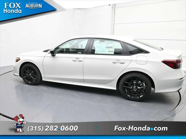 new 2025 Honda Civic Hybrid car, priced at $30,555