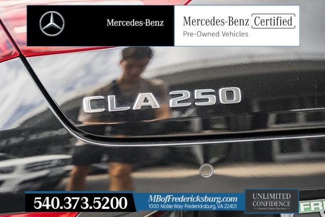 used 2024 Mercedes-Benz CLA 250 car, priced at $40,500