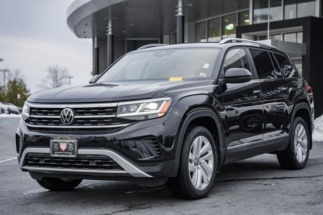 used 2021 Volkswagen Atlas car, priced at $27,500