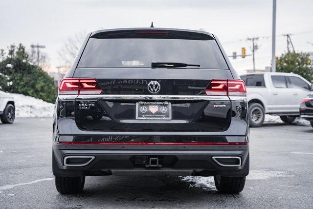 used 2021 Volkswagen Atlas car, priced at $27,500