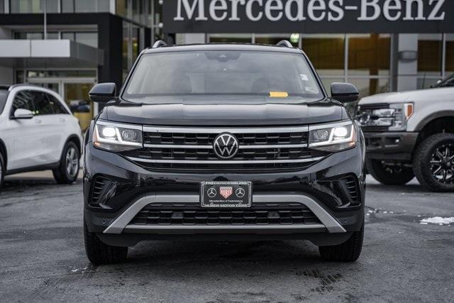 used 2021 Volkswagen Atlas car, priced at $27,500