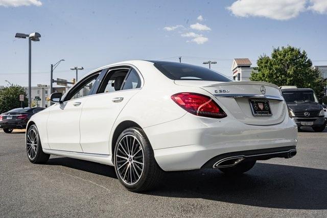 used 2019 Mercedes-Benz C-Class car, priced at $24,000