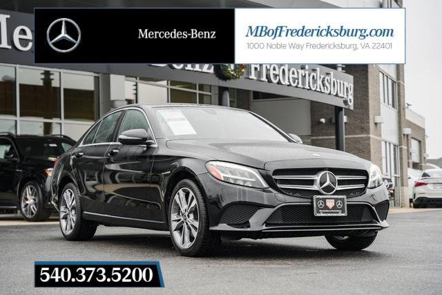 used 2021 Mercedes-Benz C-Class car, priced at $28,750