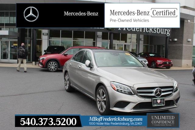 used 2021 Mercedes-Benz C-Class car, priced at $30,500