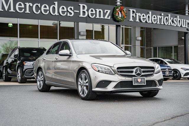 used 2021 Mercedes-Benz C-Class car, priced at $30,500