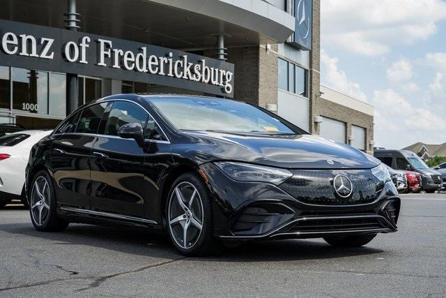 used 2024 Mercedes-Benz EQE 350 car, priced at $58,000