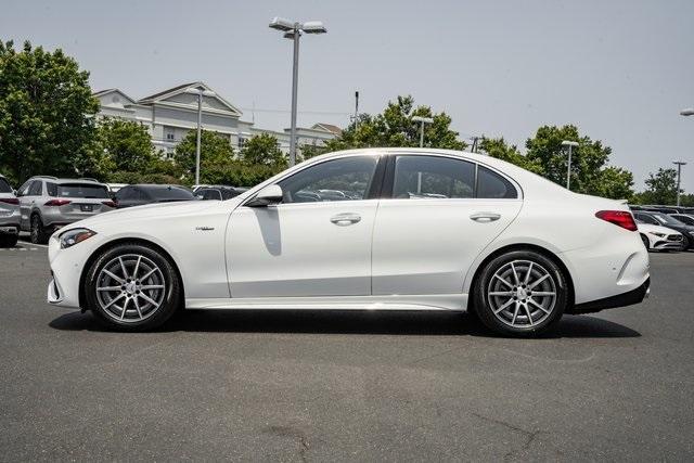 new 2025 Mercedes-Benz AMG C 43 car, priced at $67,300