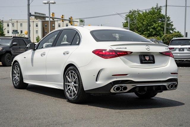 new 2025 Mercedes-Benz AMG C 43 car, priced at $67,300