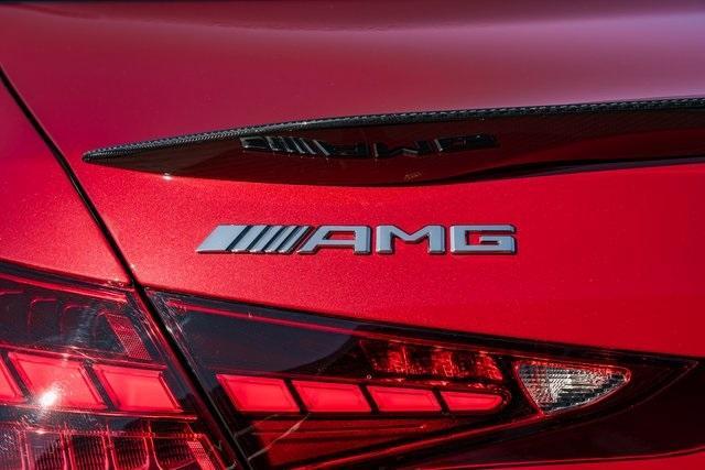 new 2025 Mercedes-Benz AMG C 43 car, priced at $73,325