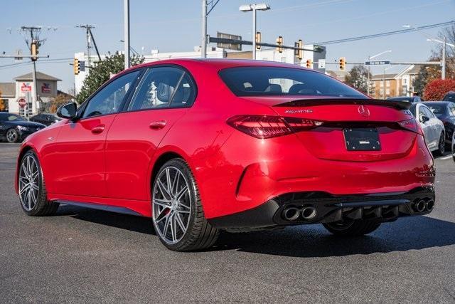 new 2025 Mercedes-Benz AMG C 43 car, priced at $73,325