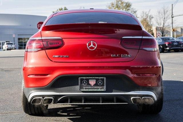 used 2020 Mercedes-Benz AMG GLC 63 car, priced at $55,500