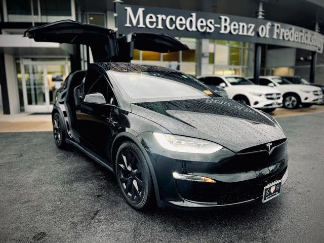used 2022 Tesla Model X car, priced at $48,500