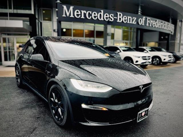 used 2022 Tesla Model X car, priced at $48,500