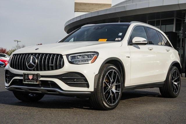 used 2021 Mercedes-Benz AMG GLC 43 car, priced at $40,000