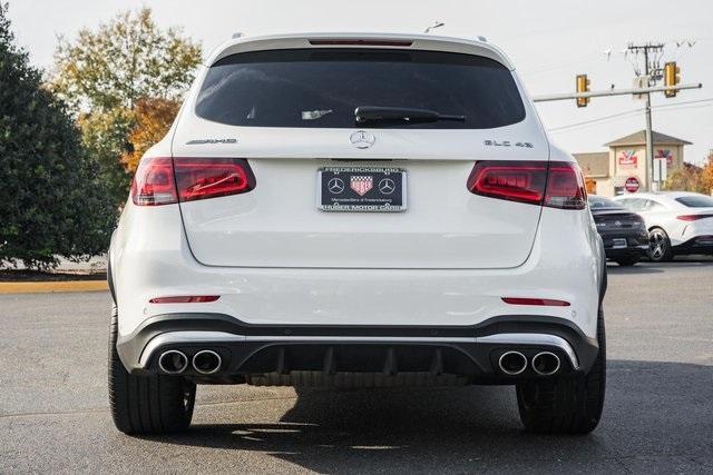 used 2021 Mercedes-Benz AMG GLC 43 car, priced at $40,000