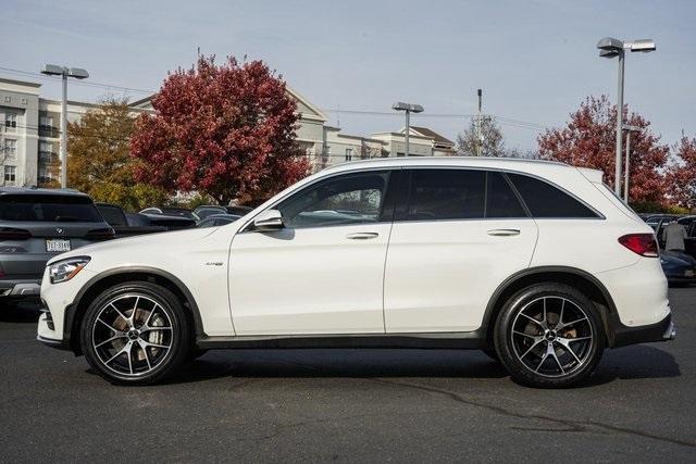 used 2021 Mercedes-Benz AMG GLC 43 car, priced at $40,000