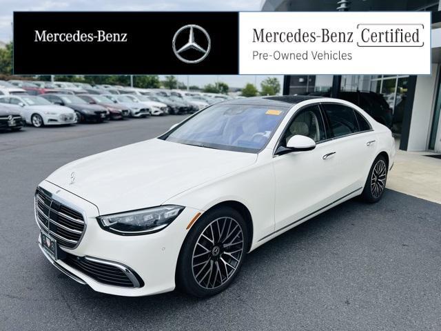 used 2022 Mercedes-Benz S-Class car, priced at $65,500