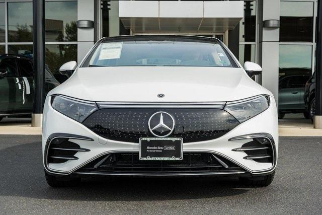 used 2024 Mercedes-Benz EQS 580 car, priced at $87,000