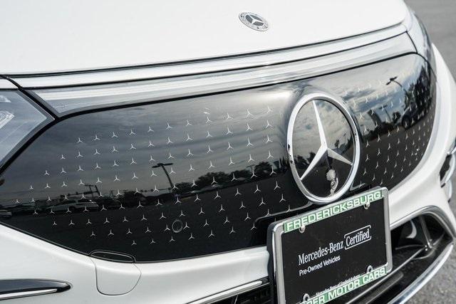 used 2024 Mercedes-Benz EQS 580 car, priced at $87,000