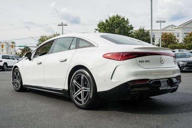 used 2024 Mercedes-Benz EQS 580 car, priced at $87,000