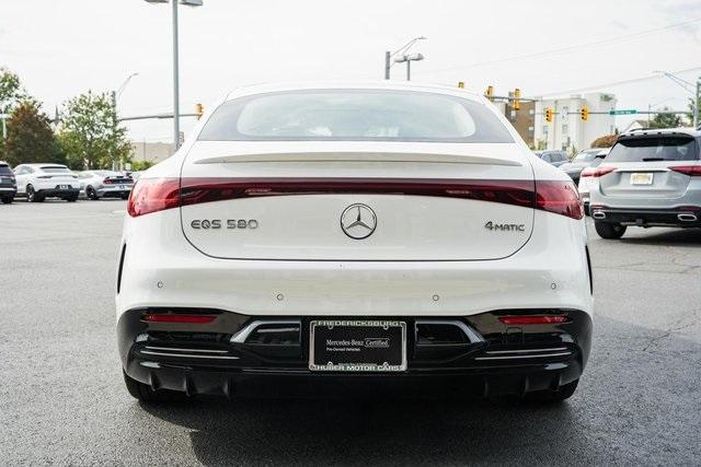 used 2024 Mercedes-Benz EQS 580 car, priced at $87,000
