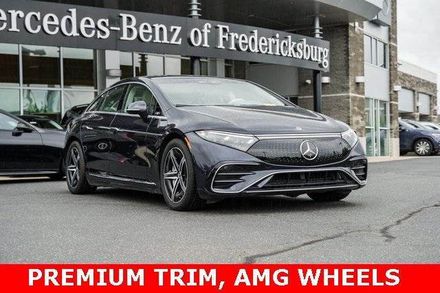 used 2023 Mercedes-Benz EQS 580 car, priced at $59,500
