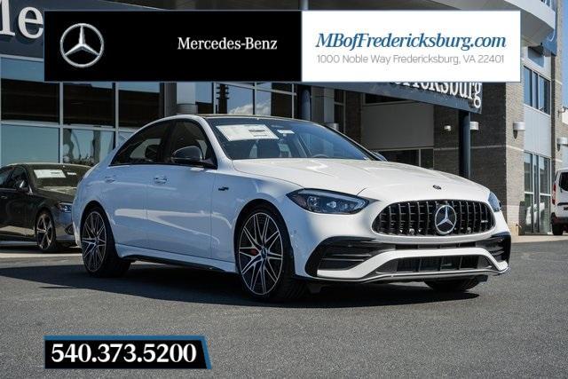 new 2024 Mercedes-Benz AMG C 43 car, priced at $82,285