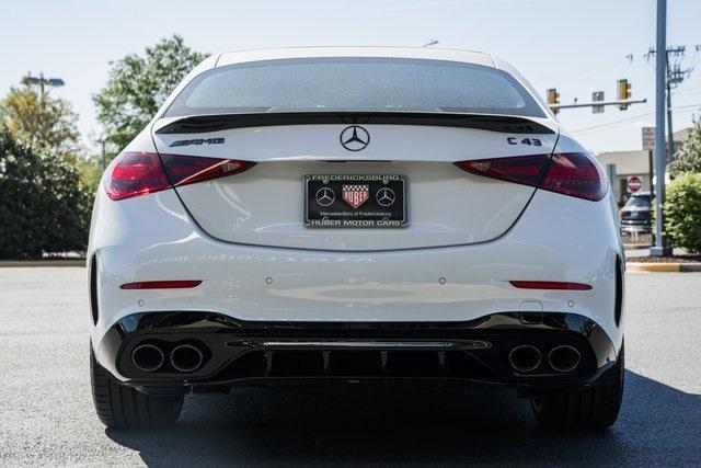 new 2024 Mercedes-Benz AMG C 43 car, priced at $82,285