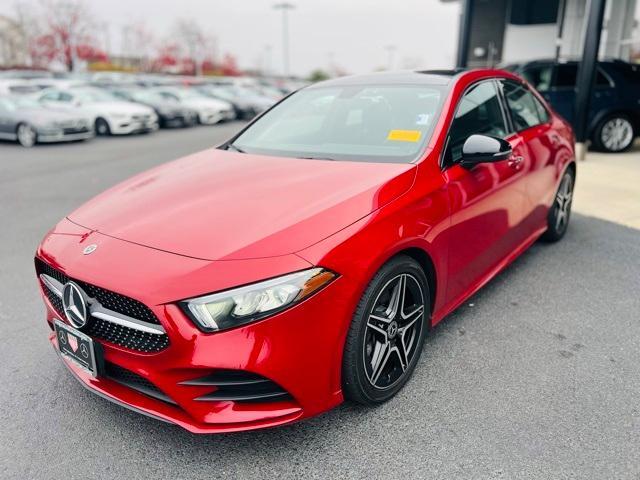 used 2021 Mercedes-Benz A-Class car, priced at $25,000