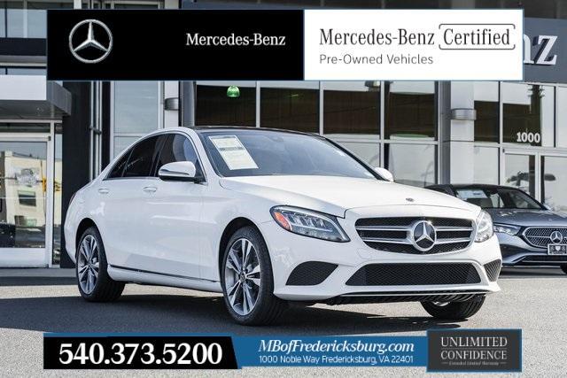 used 2021 Mercedes-Benz C-Class car, priced at $31,250